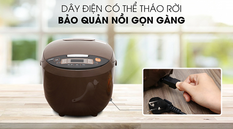 Nồi Cơm Điện Tử Comfee 1.8 lít CR-FD1820B - Hàng Chính Hãng