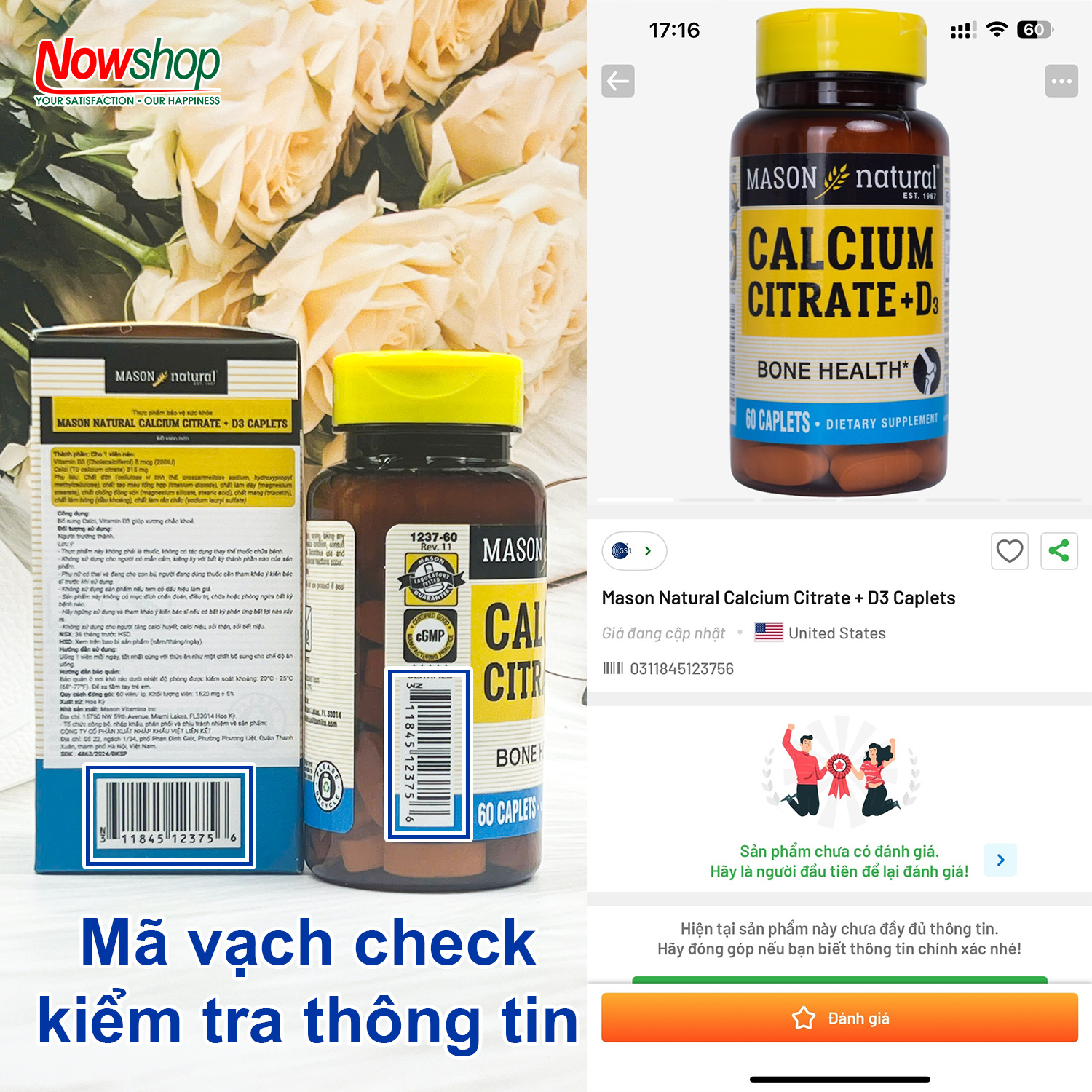 calcium-citrate-+-d3-mason-natural-hop-60-vien-canxi-huu-co-tang-chieu-cao-chac-xuong-khong-soi-than