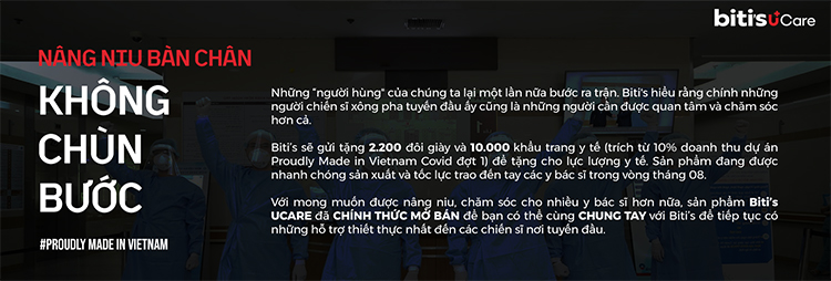Giày Thể Thao Nam Biti's Ucare - The shoe  that care - Giày chuyên dụng y tế