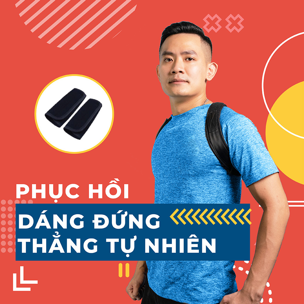 Đai Chống Gù Lưng Tiêu Chuẩn Đức ANDEGO - Đai Định Hình Cột Sống, Chỉnh Tư Thế Lưng Cao Cấp - Phù Hợp Với Mọi Độ Tuổi - hỗ trợ Chữa Hiệu Quả Chứng Gù Lưng, Lưng Tôm, Cong Vẹo Cột Sống - Phân Phối Chính Hãng 1