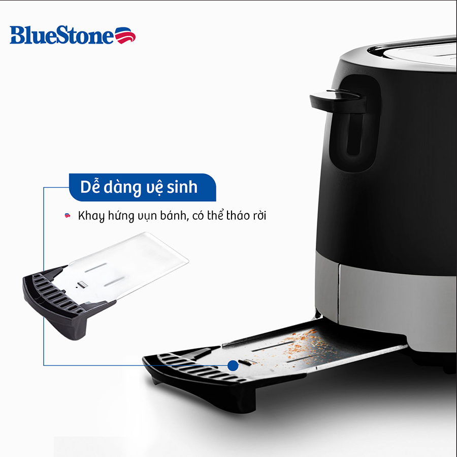 Máy Nướng Bánh Mì Bluestone TTB-2533 (850W)