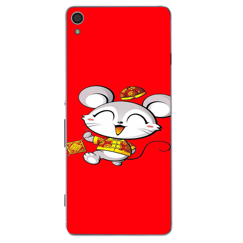 Ốp điện thoại dành cho máy Sony Xperia XA1 Plus - Chuột vui tết 02 MS CVT02