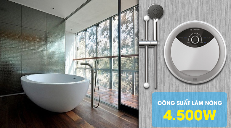 Máy Nước Nóng Tức Thời ARISTON RMC45PE-VN New-Hàng Chính Hãng