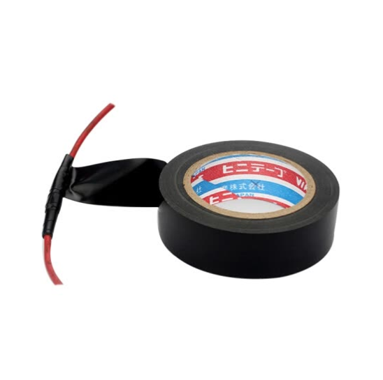 VINI-TAPE Japan imported Vinnie Denka electrical insulation tape 10 rolls (black-102) PVC lead-free electrical tape flame retardant moisture