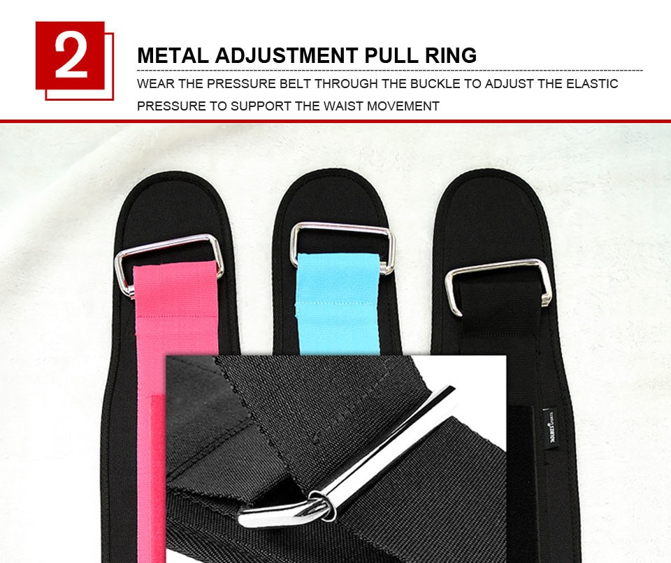 Combo đai lưng mềm và đai quấn cổ tay tập gym cao cấp Aolikes YE-1698-1538