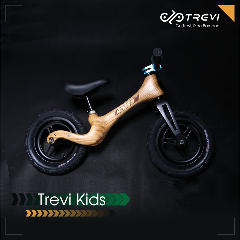 xe đạp thăng bằng trẻ em khung tre - trevi kid 3