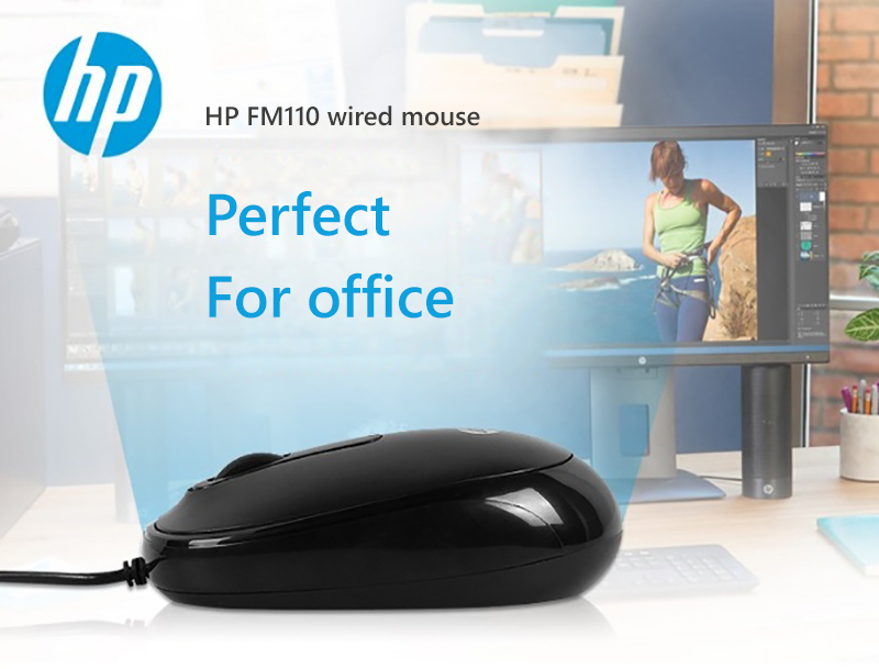 Chuột Dây HP (HP) FM110 - Đen