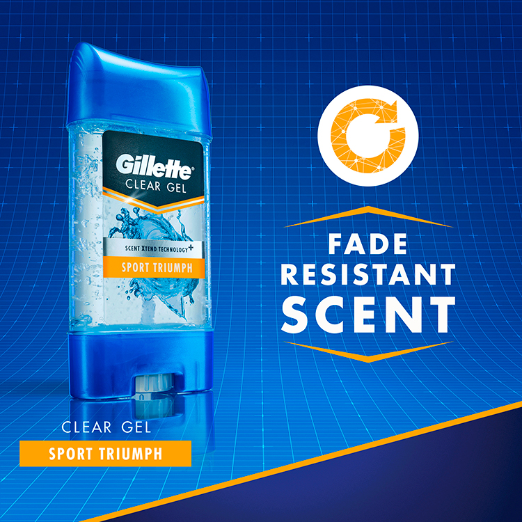 Gel khử mùi Gillette Sport triumph 107g