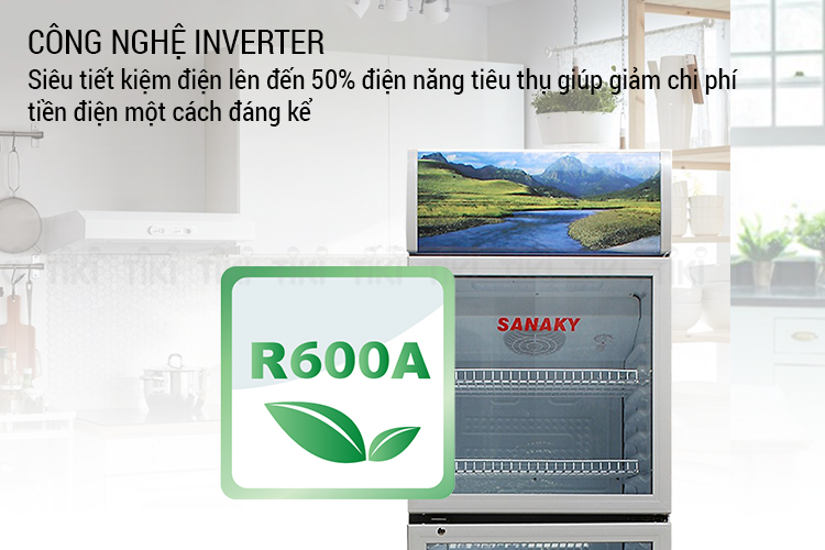 Tủ Mát Sanaky VH-408W3 (340L) - Hàng Chính Hãng