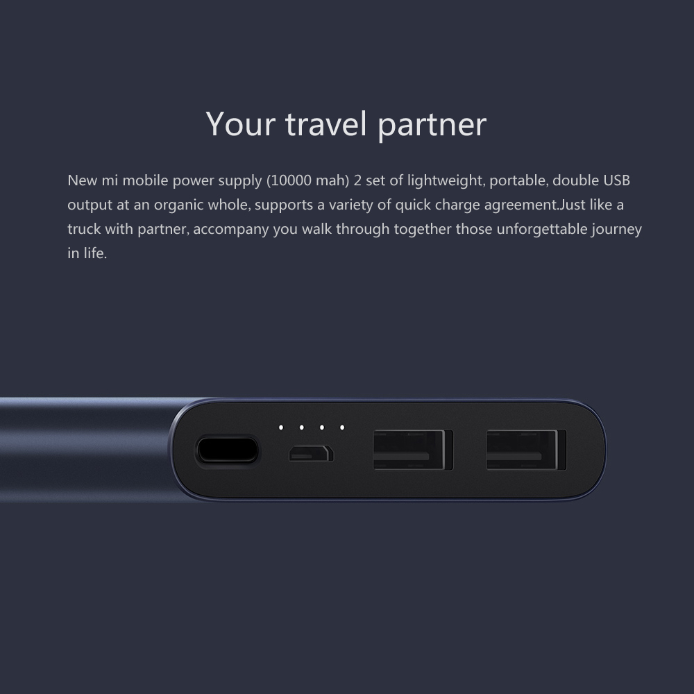 Pin Sạc Dự Phòng 2 Cổng USB Xiaomi Mi Power Bank 2 (10000mAh) Pin Sạc Dự Phòng 2 Cổng USB Xiaomi Mi Power Bank 2 (10000mAh)