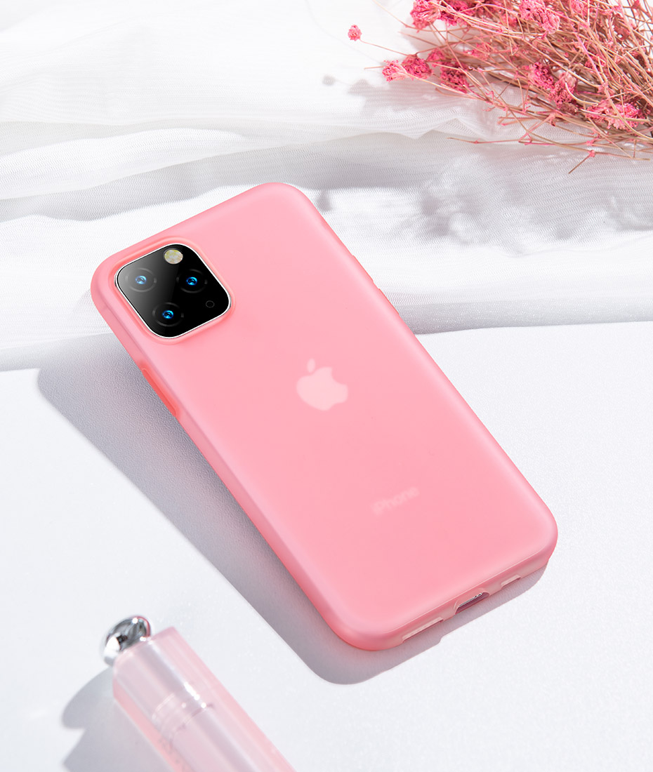 Ốp lưng Baseus Jelly Liquid Silica Gel Protective Case chống va đập, bám bẩn cho iPhone 11/Pro/ Pro Max - Hàng chính hãng