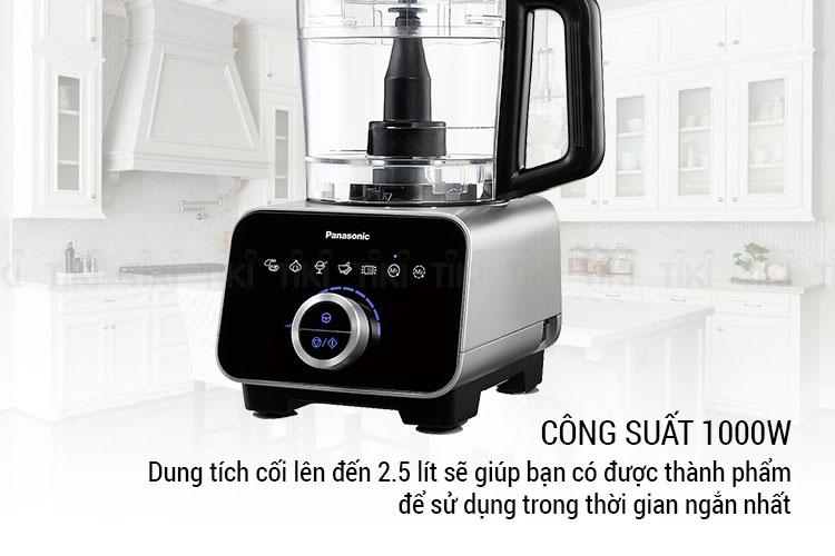 Máy Xay Đa Năng Panasonic PAXD-MK-F800SRA - Đen Bạc - Hàng chính hãng