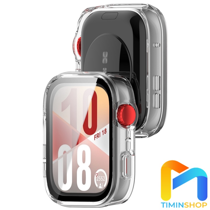 Ốp bảo vệ cho Huawei Watch Fit 4/ Fit 4 Pro - Chất PC + Kính cường lực (FIT4)