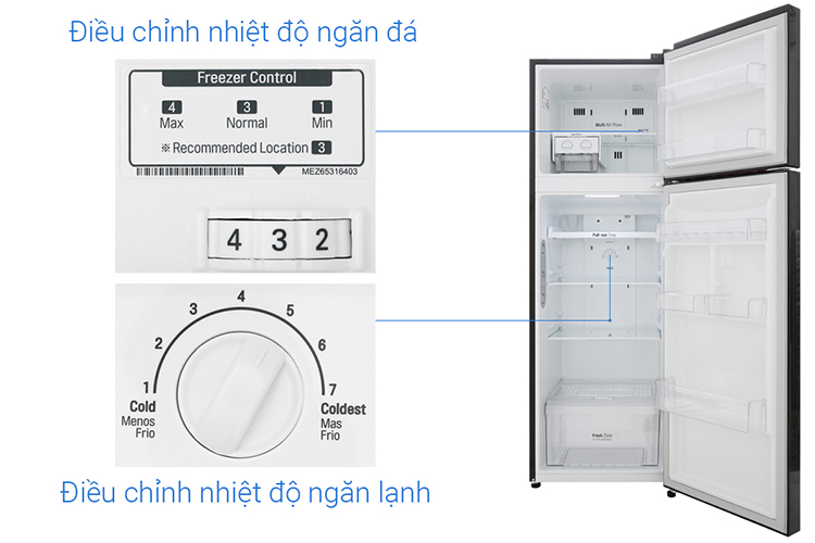 Tủ Lạnh Inverter LG GN-M255BL (255L)