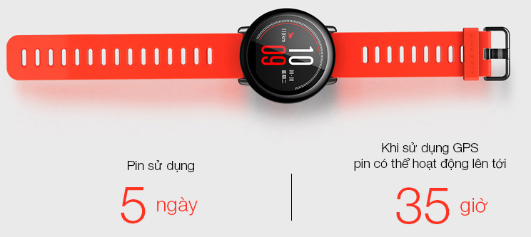Đồng Hồ Thông Minh Xiaomi Amazfit Pace - Hàng Chính Hãng