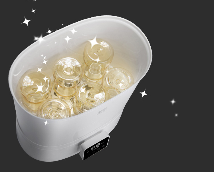 Bình Sữa Tiệt Trùng Với Hệ Thống Lọc Không Khí Khô Xinbei 8006