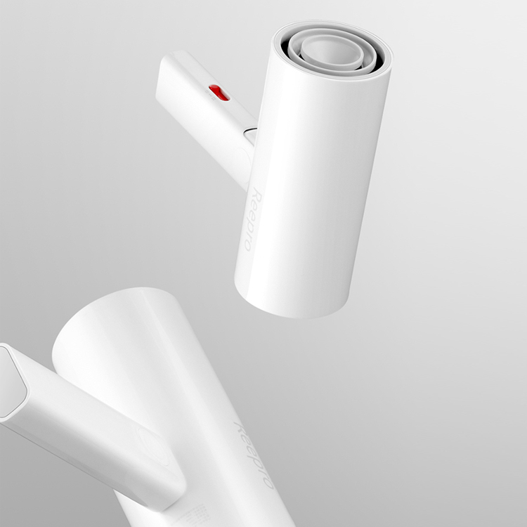 Xiaomi Reepro Mini Hair Dyer Travel Electric Hairdryer Quick Dry 1300W High Power Anion Portable Folding Hair Dryer - White