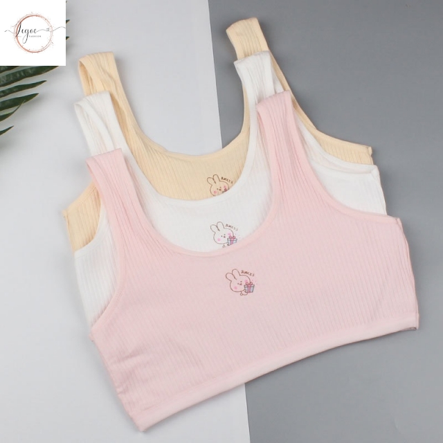 Áo lá học sinh cấp 2 cấp 3 áo lót cho bé gái đồ lót bé gái bra học sinh từ 35-50kg_LN327