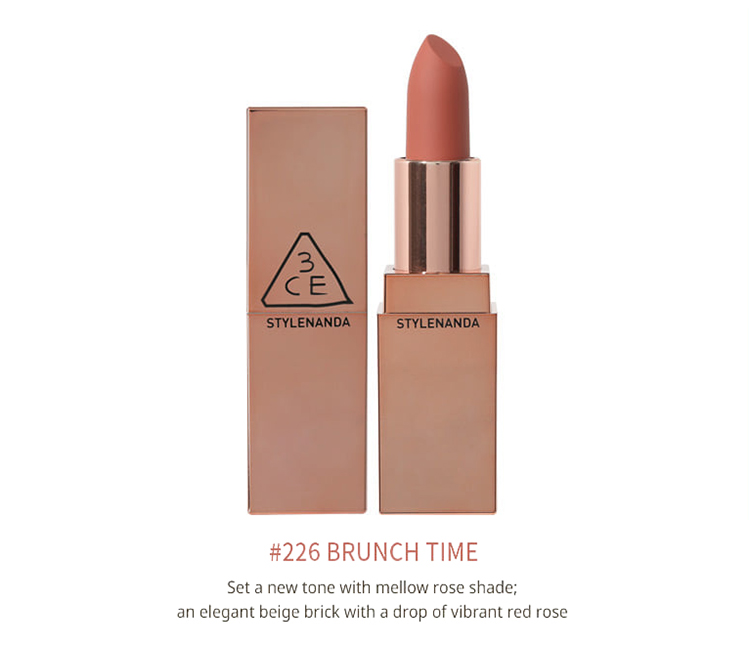 Son Lì 3CE Matte Lip Color - 226 Brunch Time