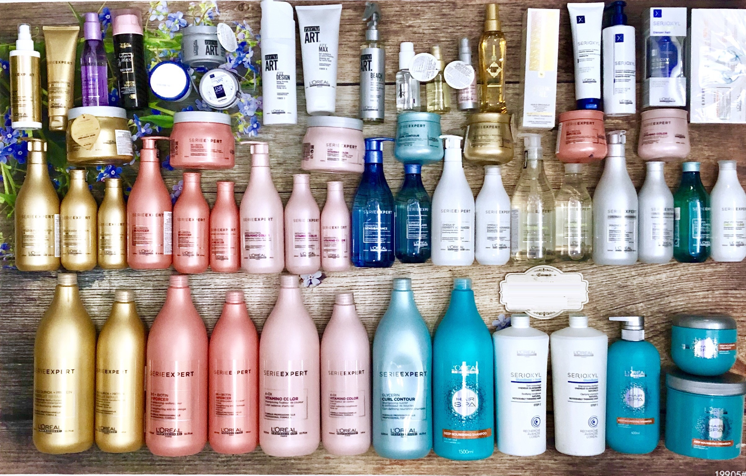 Dầu gội cho tóc hư tổn L'ORÉAL Serie Expert Absolut Repair vàng shampoo 300ml [Mẫu mới]