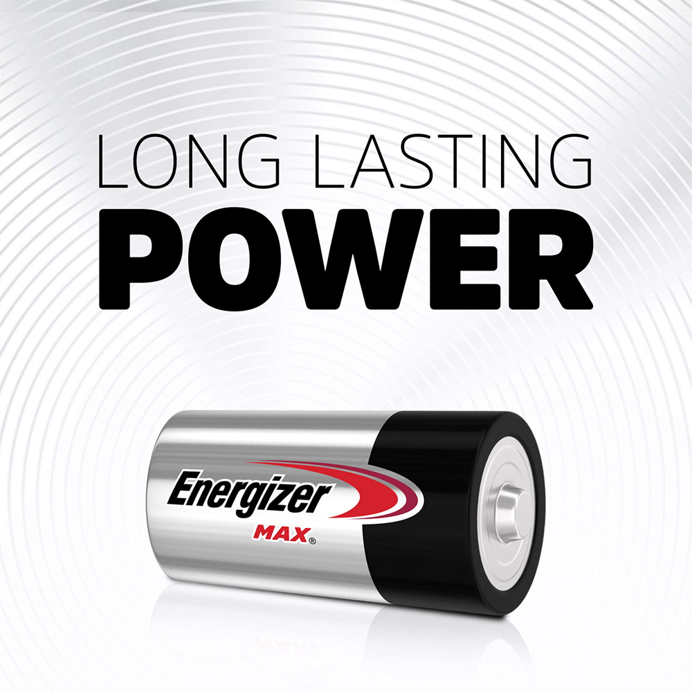 Pin trung Energizer Max E93 vỉ 2 viên chính hãng
