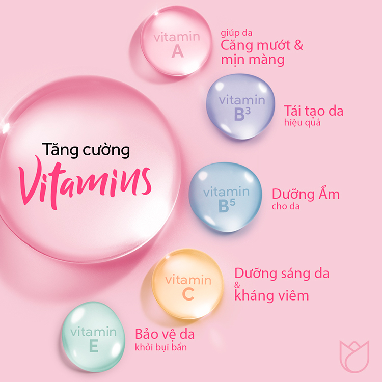 Combo 2 Nước Tẩy Trang Vitamin & Hoa Hồng Sáng Da Pond’S Micellar Water 100Ml