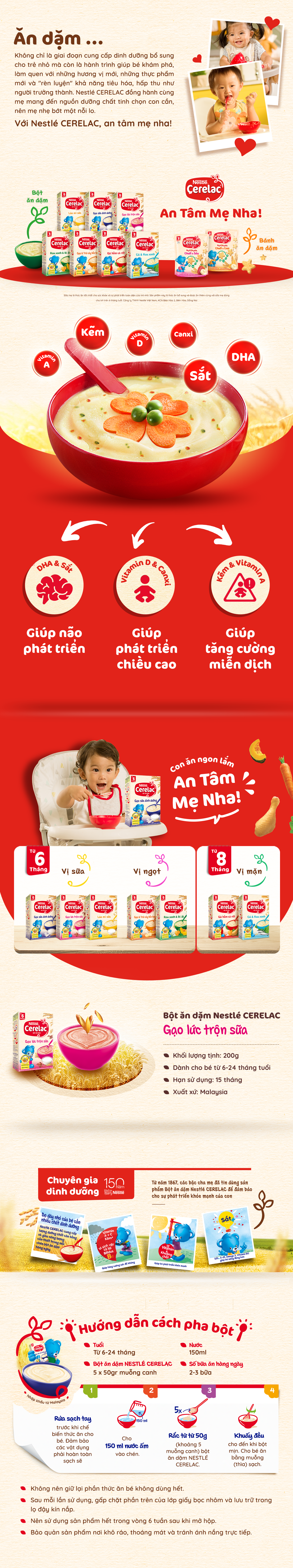 Bột Ăn Dặm Nestlé Cerelac - Gà Hầm Cà Rốt (200g) 1