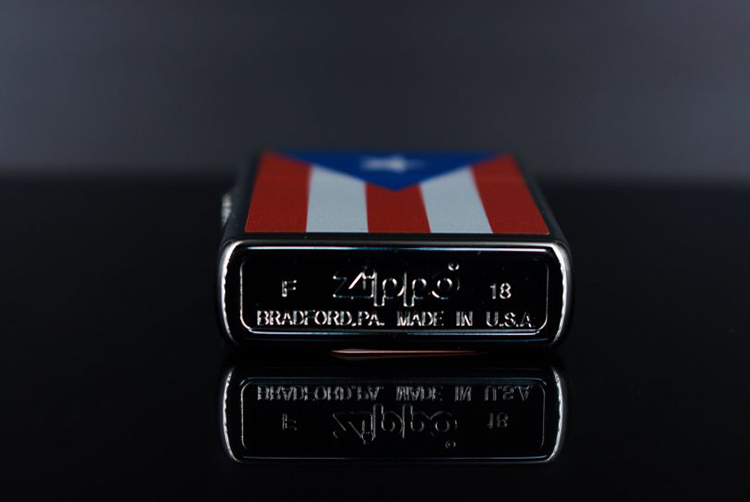 Bật Lửa Zippo 250 Flag Of Puerto Rico