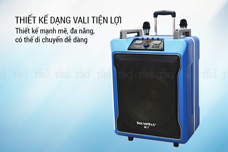 Loa Kéo Di Động Soundmax M-7 - Hàng Chính Hãng