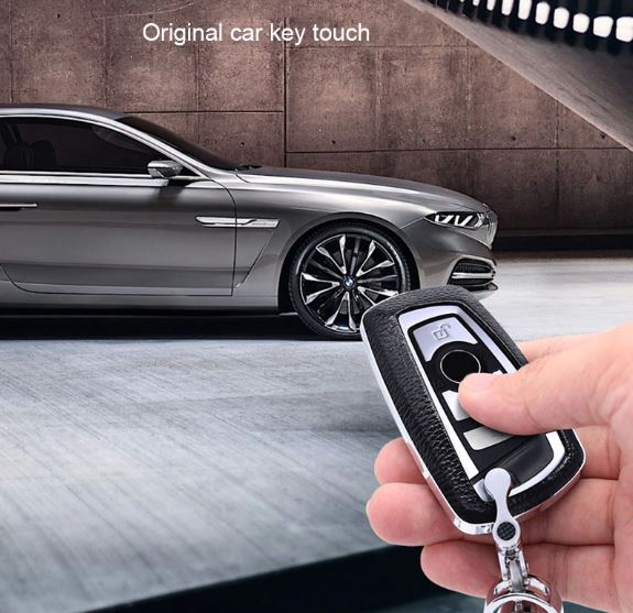 Car Accessories Top Layer Leather Car Key Case For BMW 1/2/3/4/5/6/7 Series/X3/X4 Car Key Cover Shell Car Keychain Car Accessories Top Layer Leather Car Key Case For BMW 1/2/3/4/5/6/7 Series/X3/X4 Car Key Cover Shell Car Keychain