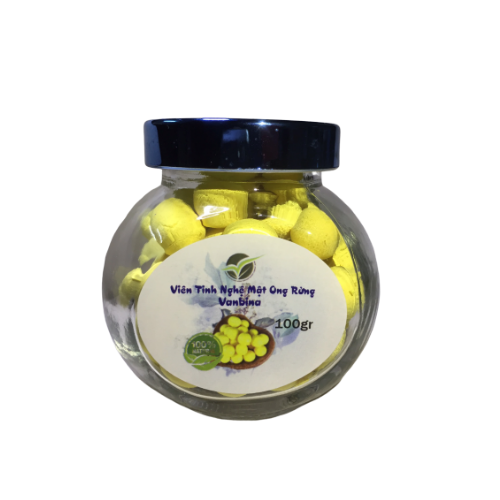 Viên tinh nghệ mật ong rừng Vanbina