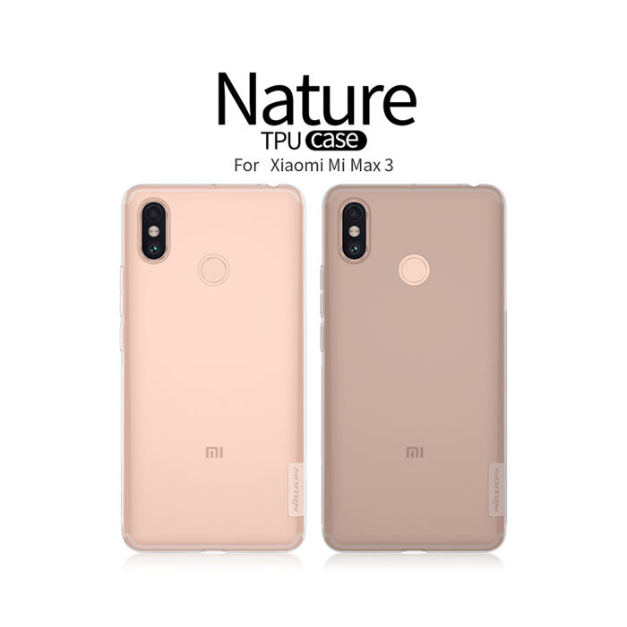 Ốp lưng Xiaomi Mi Max 3 Nillkin TPU Nature