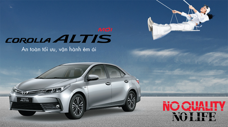 Xe ô tô COROLLA ALTIS 2.0V SPORT (CVT)