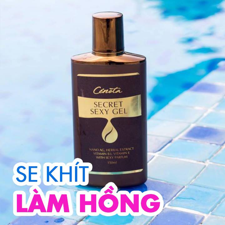 Combo Dung dịch vệ sinh Cenota - Nước hoa vùng kín Cenota Secret Sexy Chính hãng