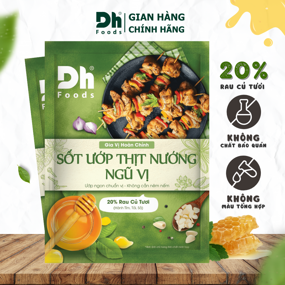 Sốt Ướp Thịt Nướng Ngũ Vị 65gr