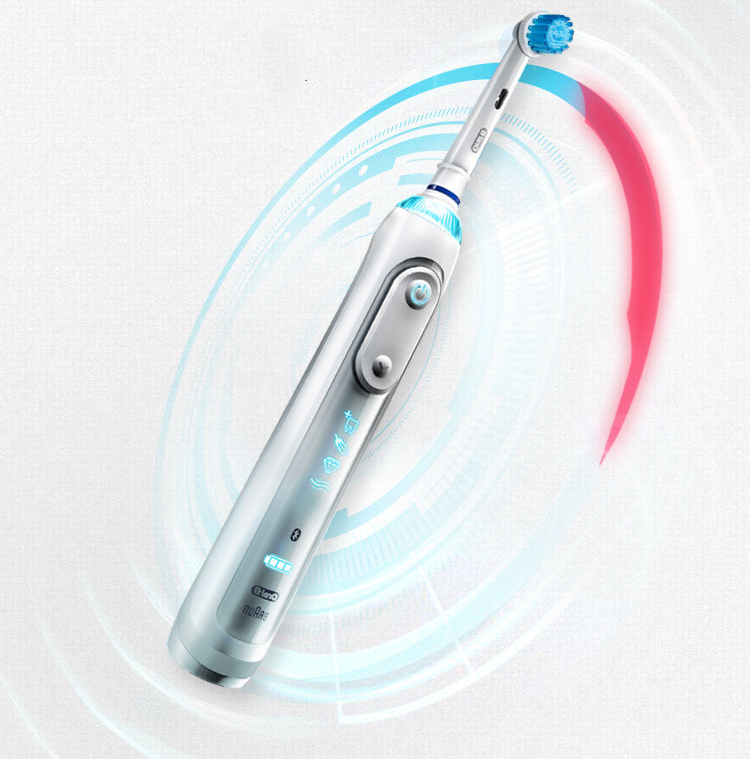 Bàn Chảy Đánh Răng 3D Bằng Điện Nhập Khẩu Từ Đức Oral B IBrush8000