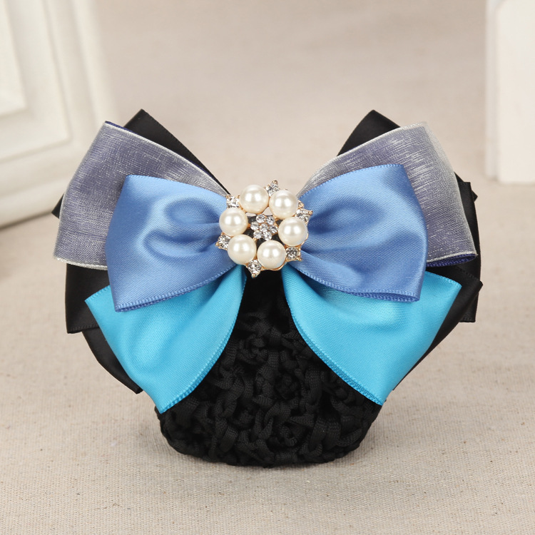 KẸP TÓC BÚI LƯỚI CÔNG SỞ MẪU NGỌC TRAI MẪU MỚI