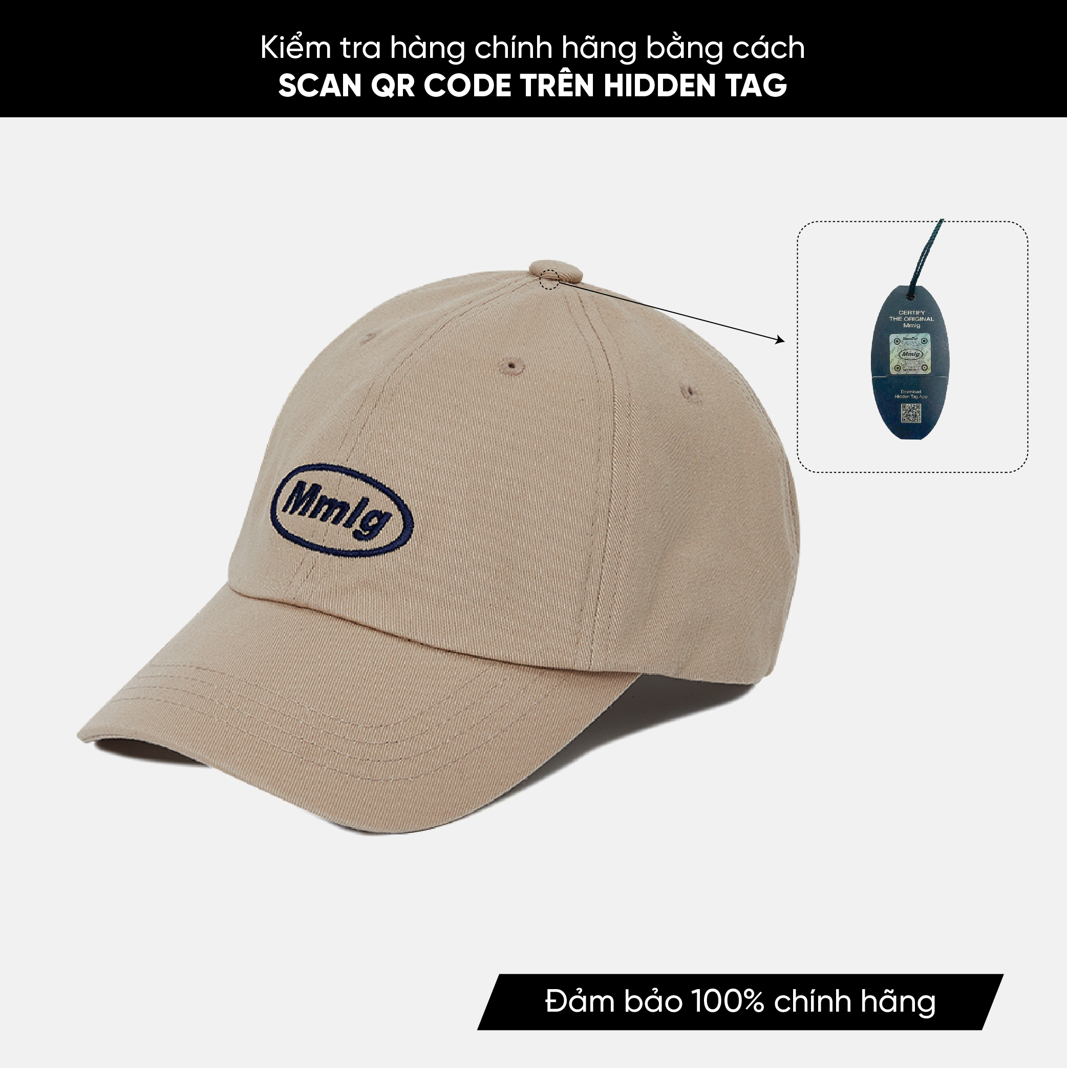 Mũ Mmlg M Ballcap - Nón lưỡi trai thời trang cho nam, nữ, unisex - MMLGC025