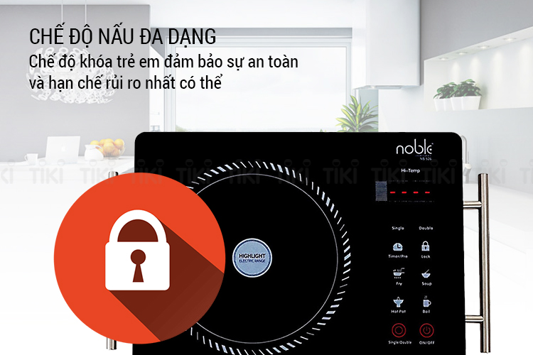 Bếp Hồng Ngoại Đơn NOBLE NB-S26  - Hàng chính hãng
