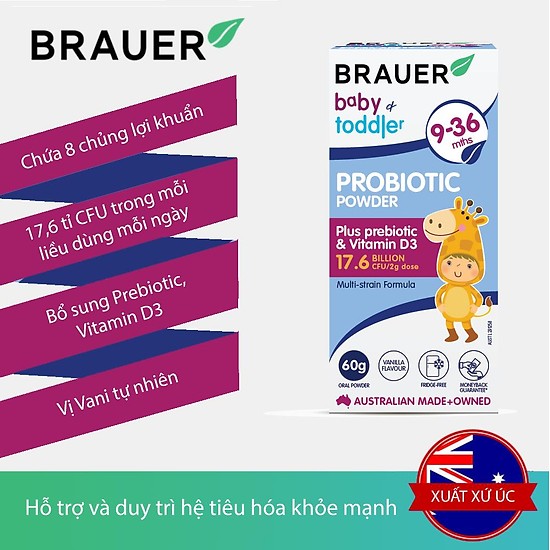 men vi sinh cho bé 9 đến 36 tháng 