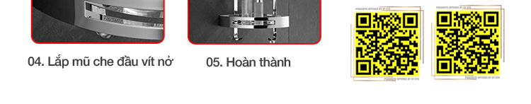 Kệ nhà tắm 2 tầng inox 304 HT SYS cao cấp - Hàng Chính Hãng HT SYS