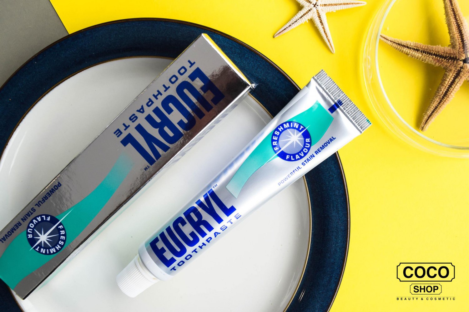 Kem Đánh Răng Trắng Răng Eucryl Tooth Paste