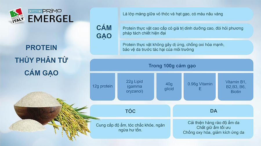 Sữa tắm hữu cơ chứa cám gạo