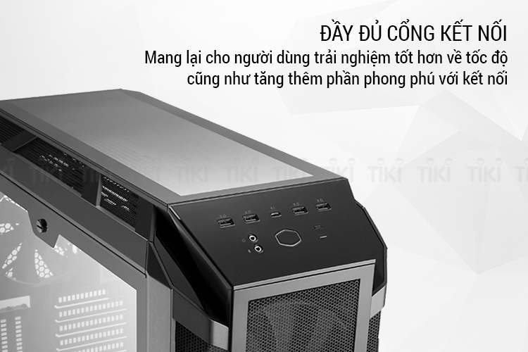 Vỏ case Cooler Master Mastercase H500M - Hàng Chính Hãng