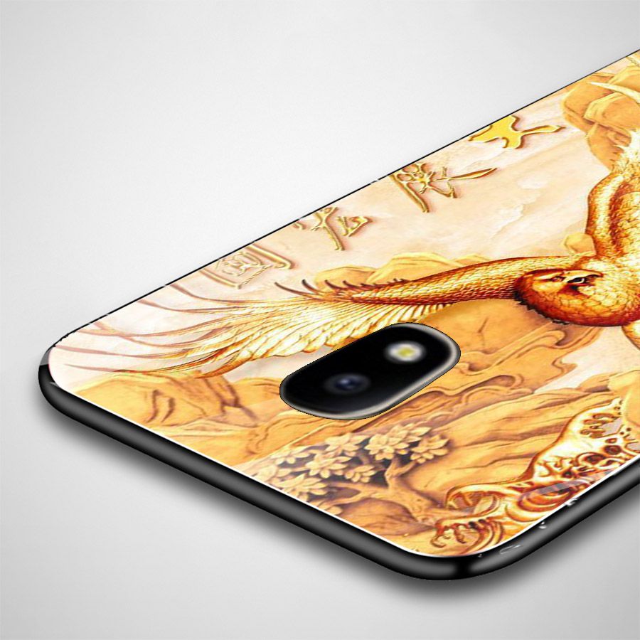 Ốp kính cường lực cho điện thoại Samsung Galaxy J5 - chim ưng MS CHIMUNG006