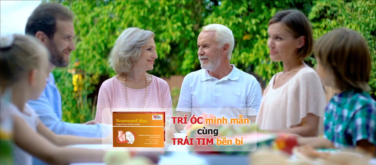 NEUROCARD MAX từ Max Biocare Cải Thiện Trí Nhớ và Bảo Vệ Tim Mạch ( Hộp 60 viên)