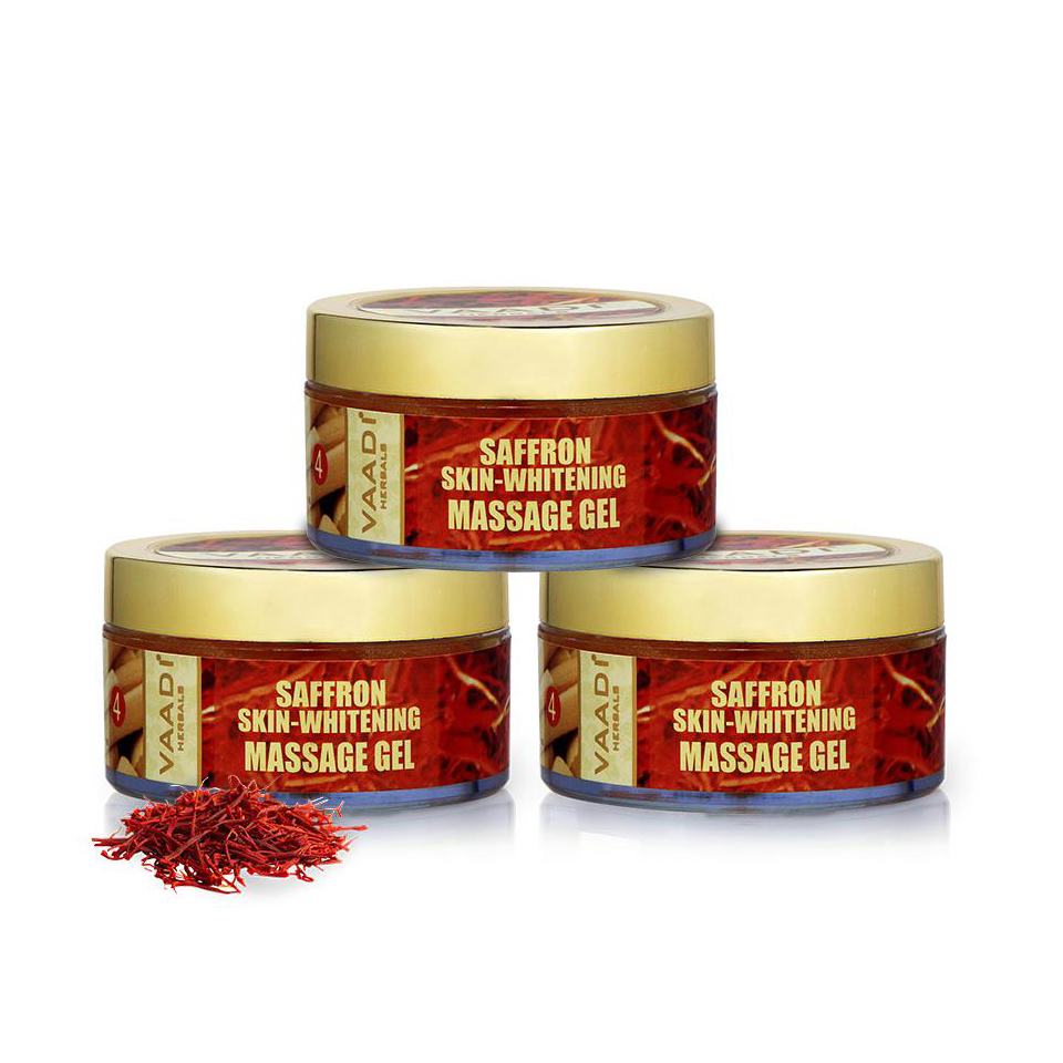 Kem dưỡng trắng da Vaadi Herbals Saffron Skin Whitening Massage Gel