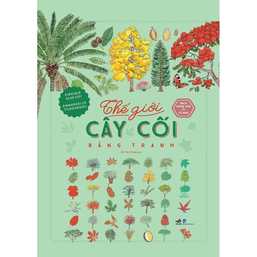 Sách - Bách Khoa Thư Cho Cả Nhà - Thế Giới Cây Cối Bằng Tranh (Bìa cứng) - Nhã Nam Official