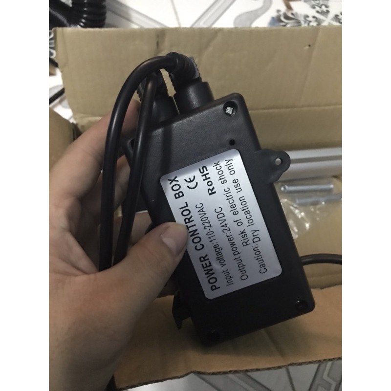 Ben thủy lực 6000N + bộ điều khiển đi kèm - Xy lanh điện nâng 6000N , Motor xi lanh điện hành