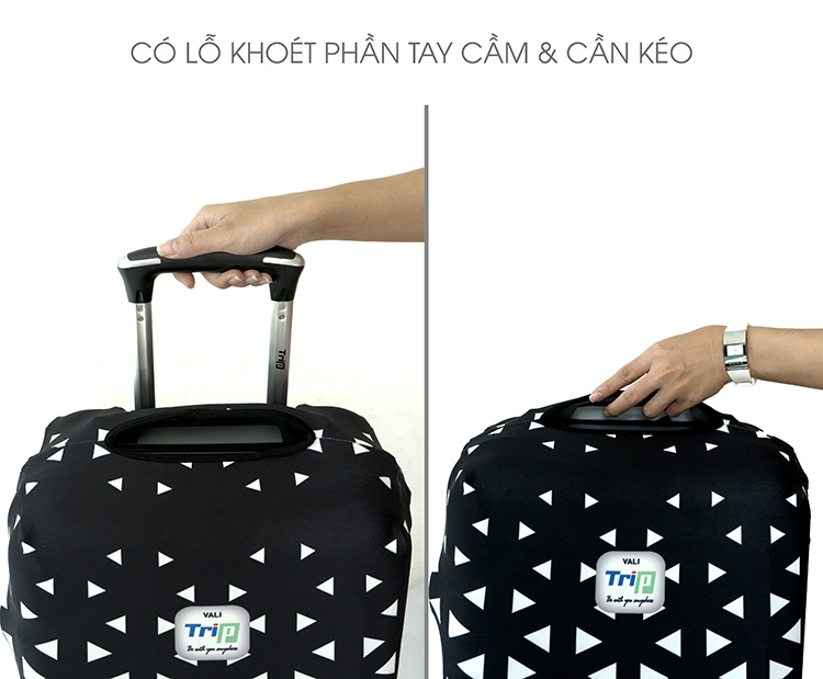 Áo Vali Thời Trang Geometric - Đường Viền - TRIP - ATDV